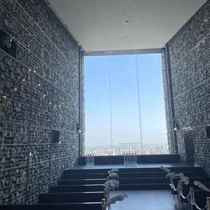 チャペルは洗練された雰囲気で想像以上に素敵でした