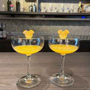 挙式と披露宴の間にウェルカムパーティーがあり、立食しながらゲストと会話や写真撮影を楽しめる。