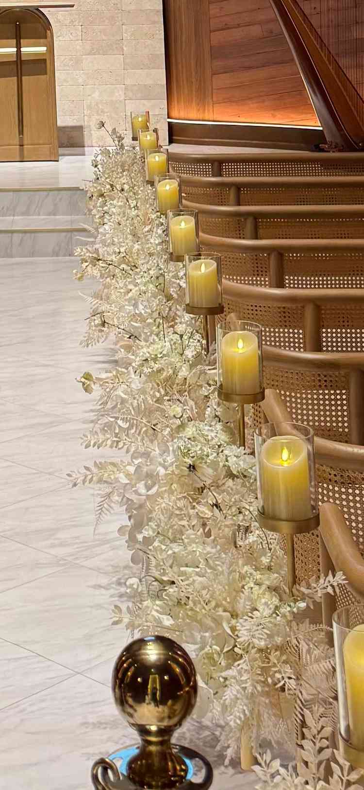 チャペルの装飾も上品でした！