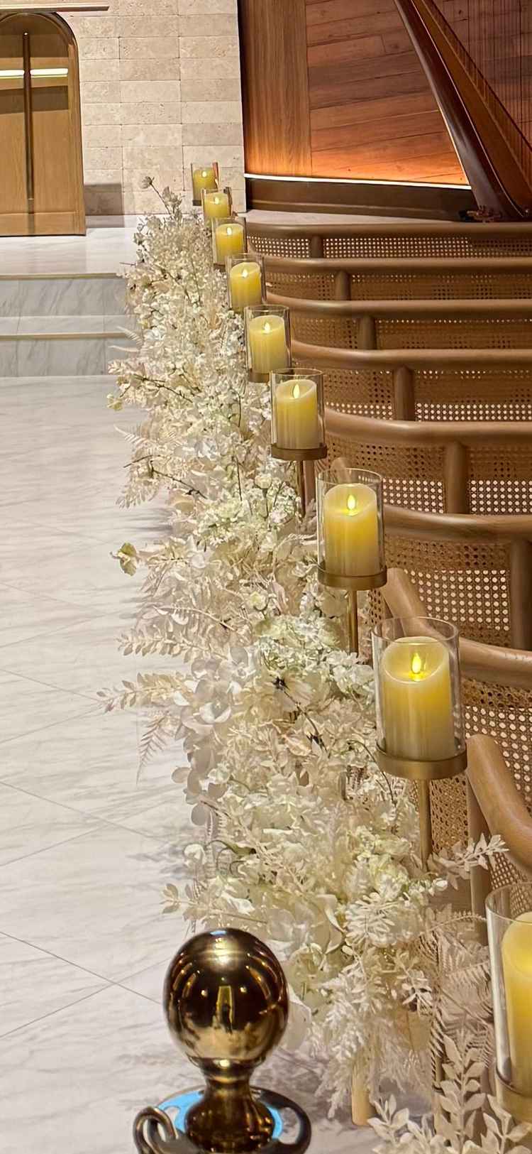 チャペルの装飾も上品でした！