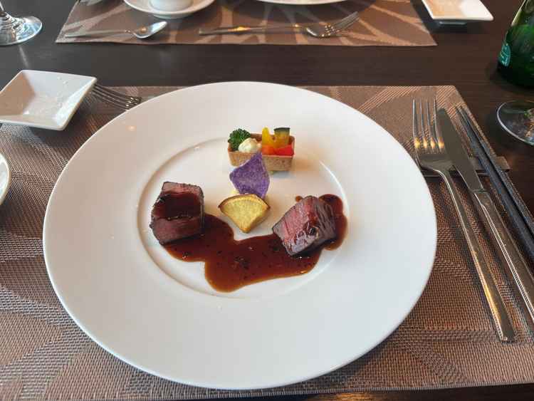 試食した食事。