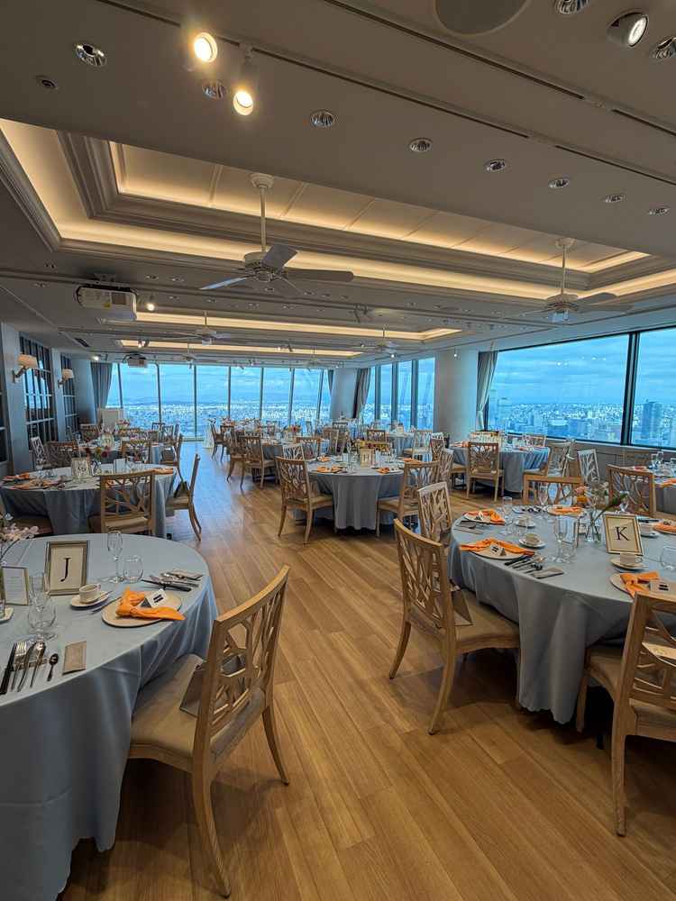 ゲストのテーブルです。