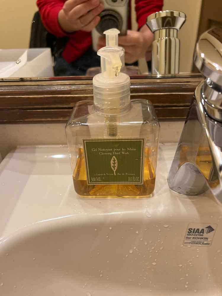 式場のトイレのハンドソープがとてもいい香りで癒された
