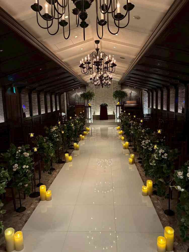 チャペル①クラシカルな雰囲気で素敵でした。