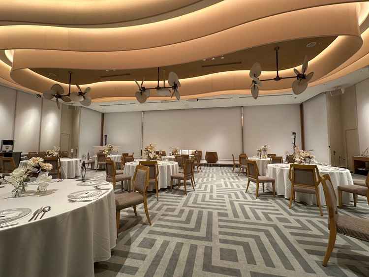 披露宴会場14階の部屋