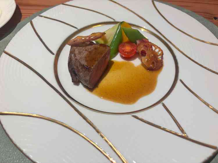 実際に試食したお肉です！とても柔らかくて美味しかったです！