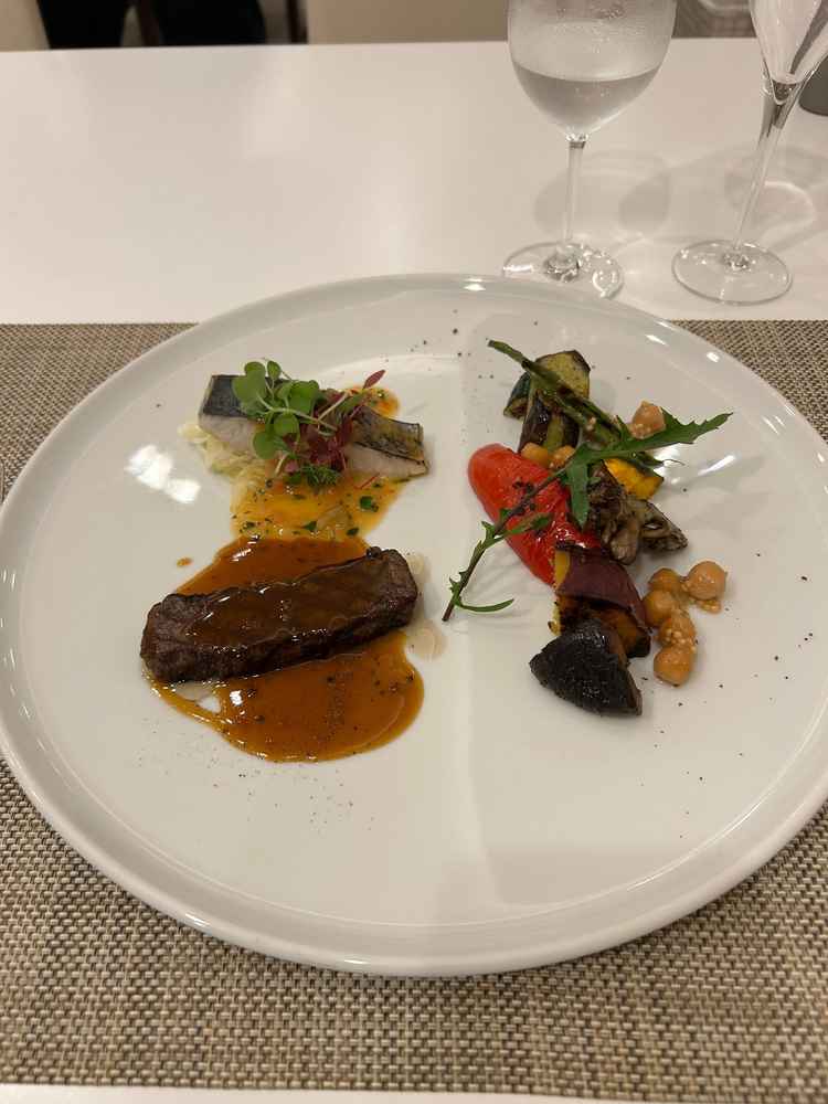 試食のメインです。野菜も魚もすごく美味しかったです。