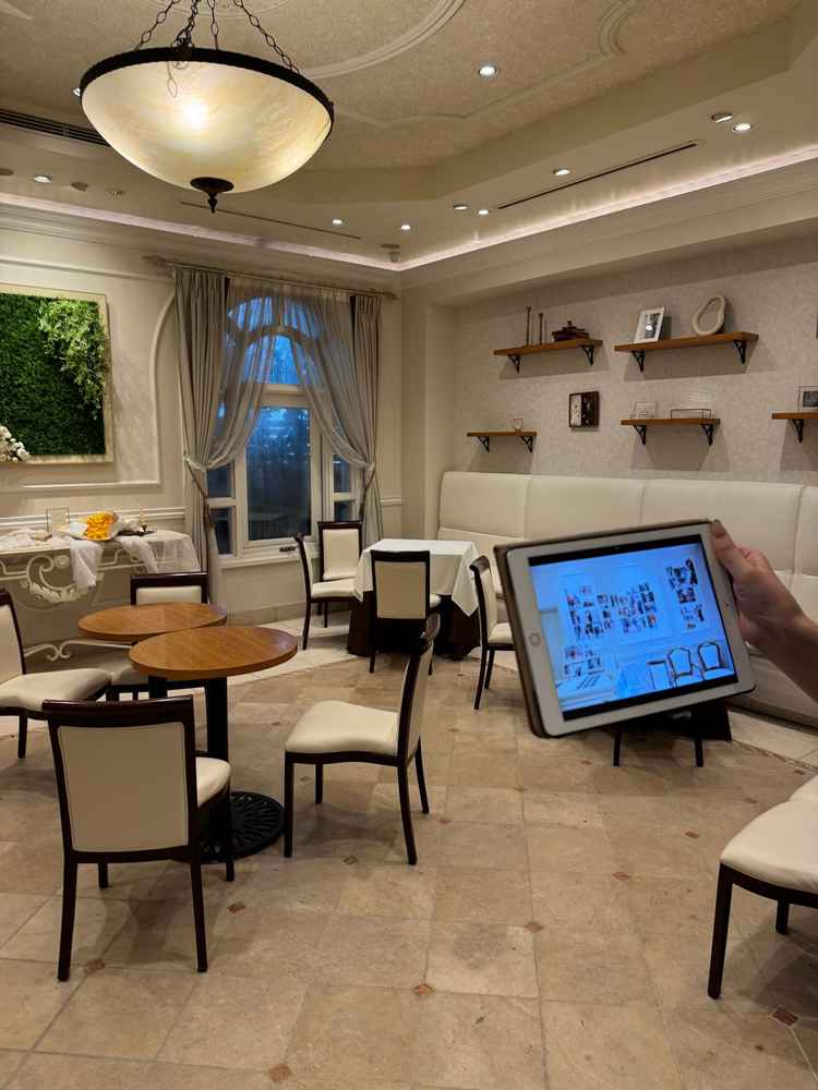 ゲストのウェイティングスペース