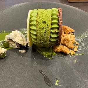 抹茶がメインのデザート