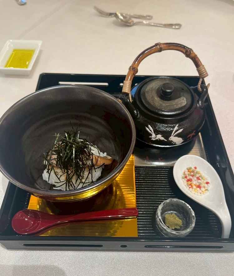 試食したお茶漬け。