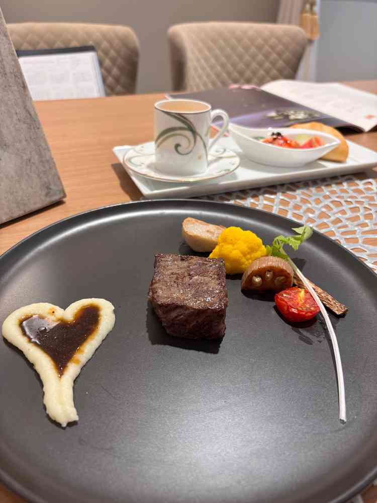 試食させていただいた神戸牛です。