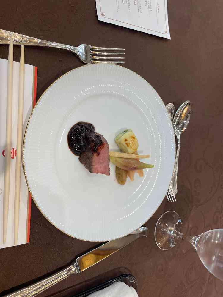 フランス料理の試食で、とても美味しかったです。