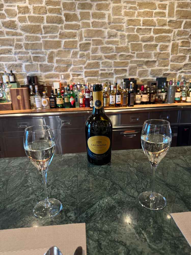 ウェルカムドリンクです。当日のゲストの気分を味わえました。