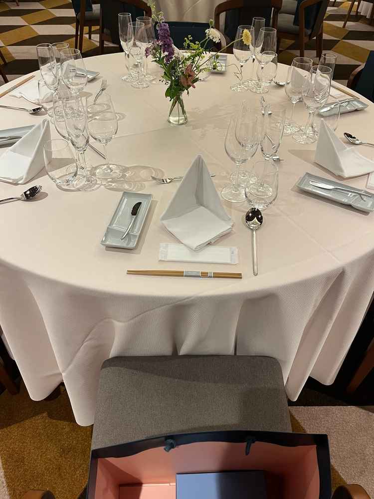 披露宴のセット