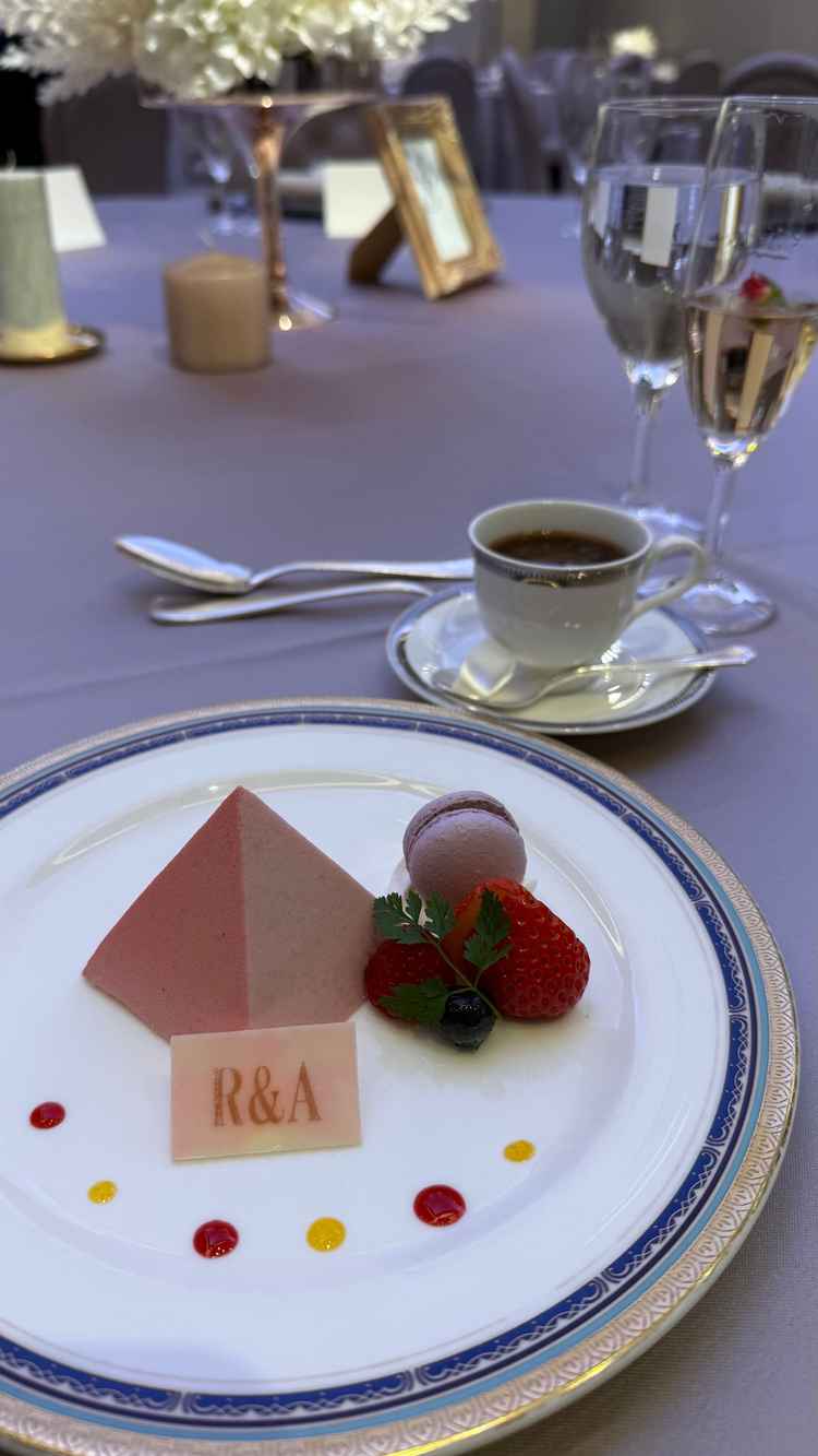 お料理はどれも美味しかった！さすがホテルクオリティ！