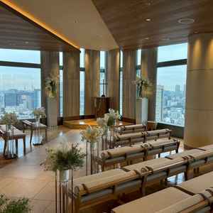 東京を一望でき、温かみのある空間でした。