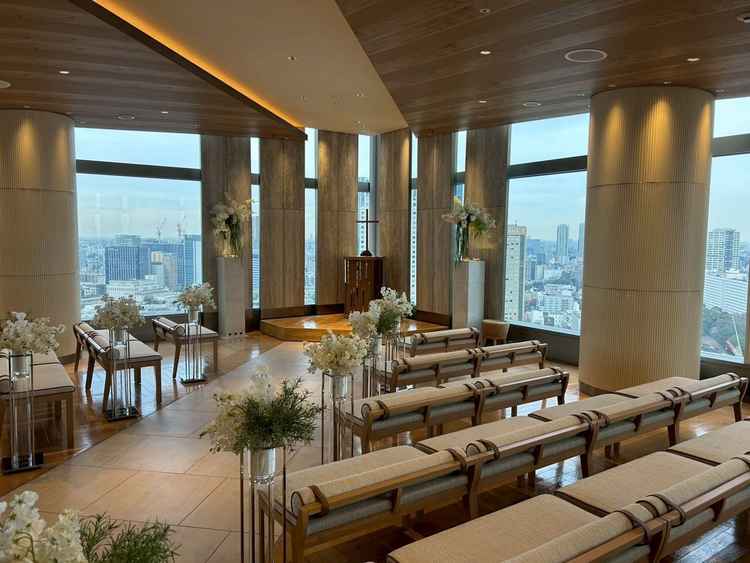 東京を一望でき、温かみのある空間でした。