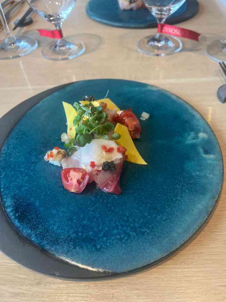 ご試食の様子です