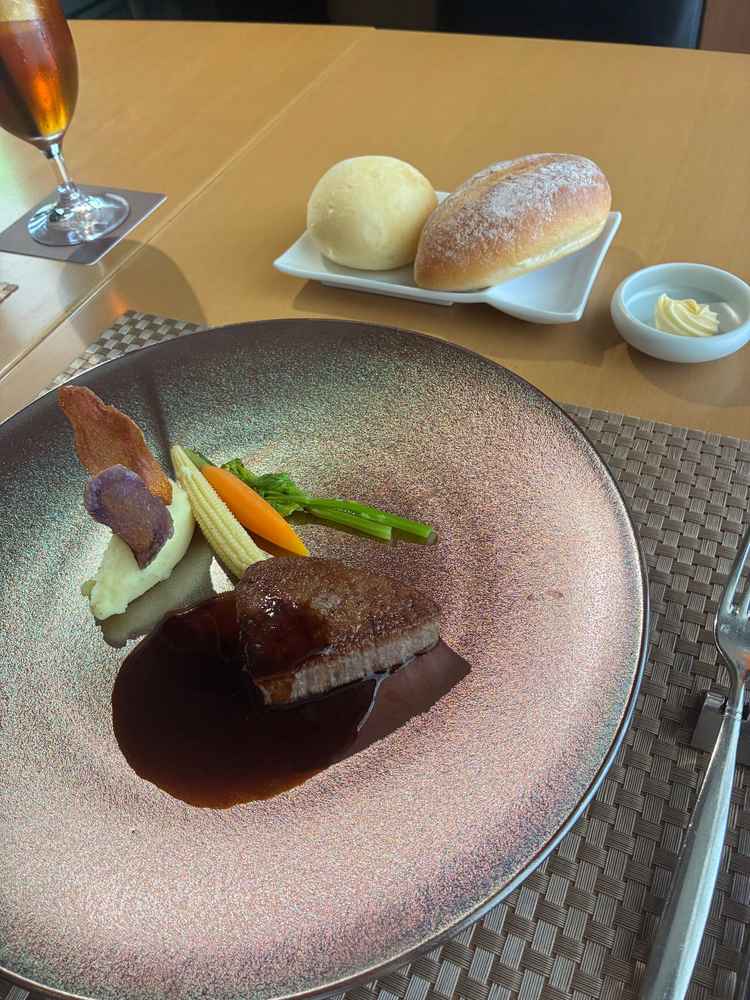試食で食べた黒毛和牛