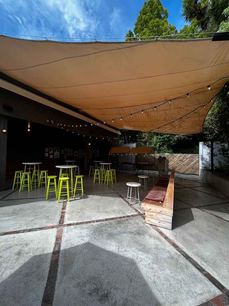 披露宴会場前の、一時待機スペース