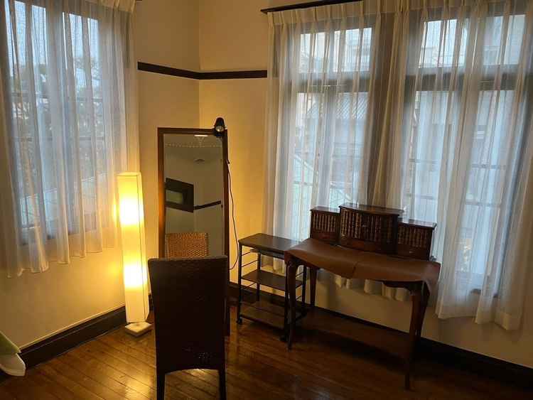 2階のルームで新郎新婦の控室で使われることで落ち着いた感じでした。