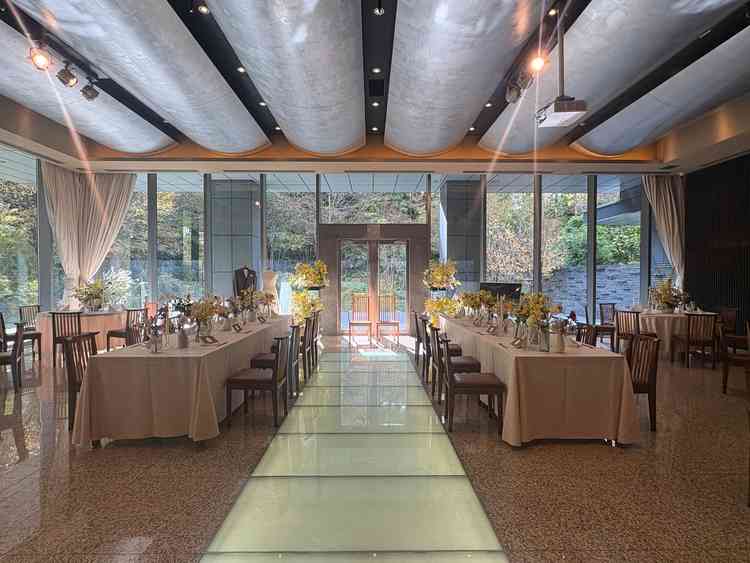 披露宴会場全体