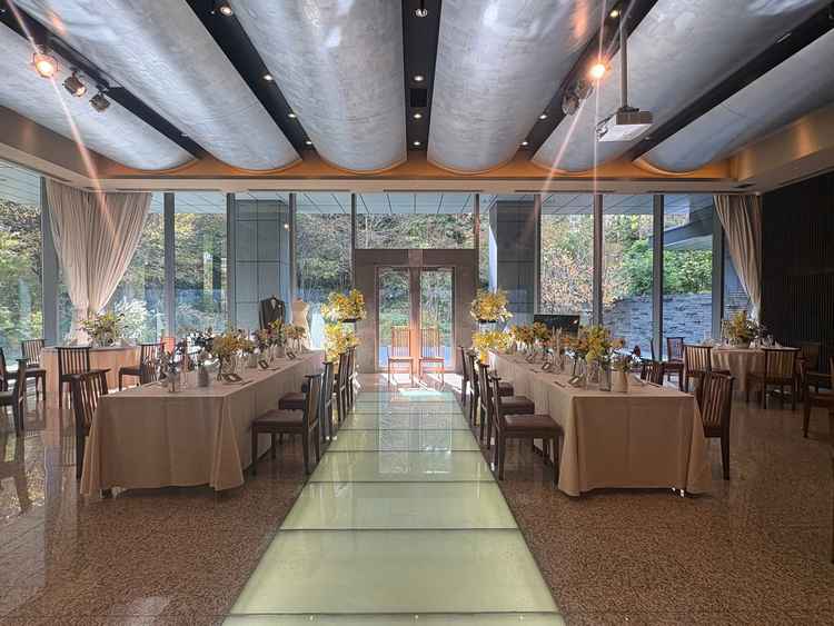 披露宴会場全体