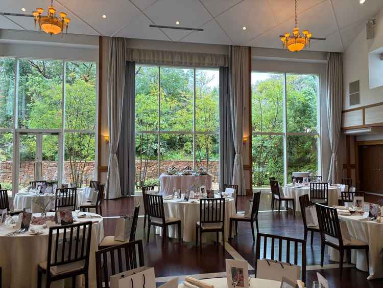 森の披露宴会場