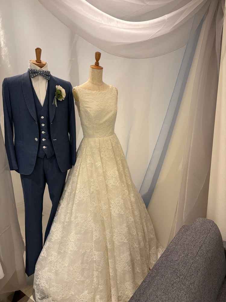 デニムのタキシードは初めて見たのでめっちゃ可愛いなと思いました。