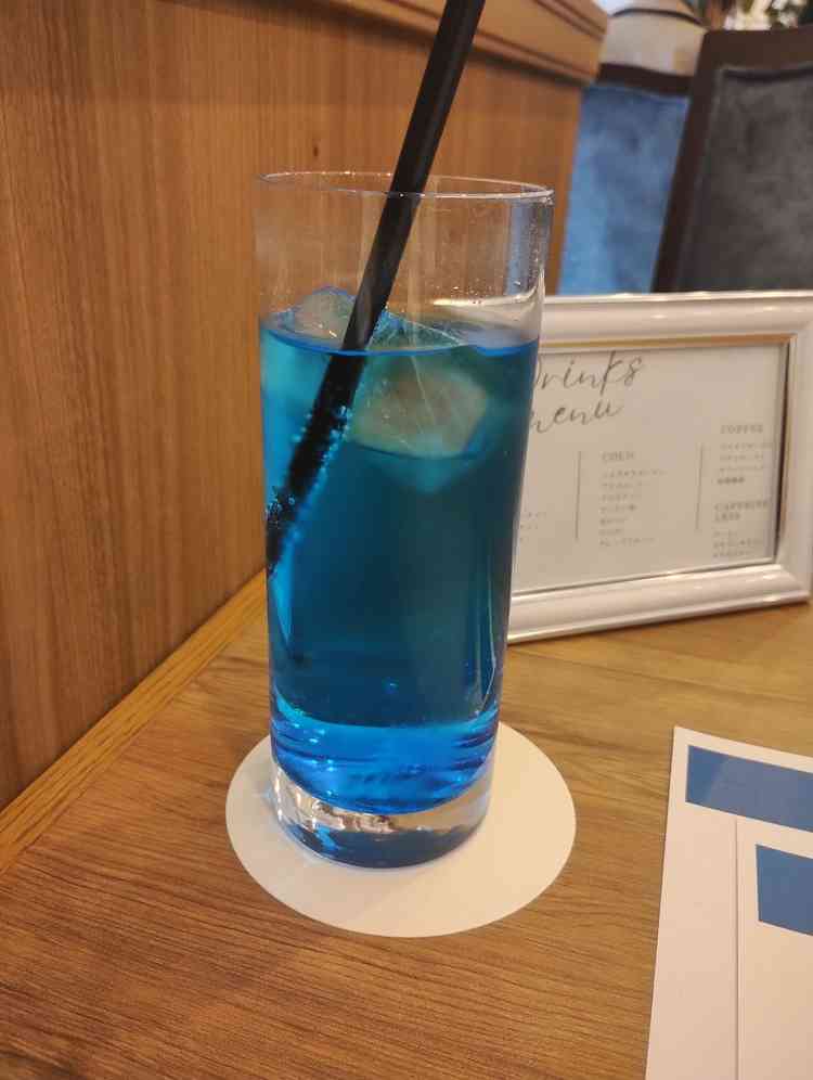 ウェルカムドリンク、オレンジ風味