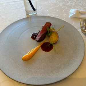 食べた食事。お肉が柔らかくて美味しかった。