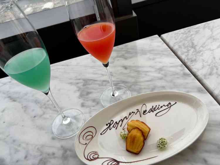 ウェルカムドリンクもとても美味しくて、ゲストが待ってる際にぴったりだと思いました