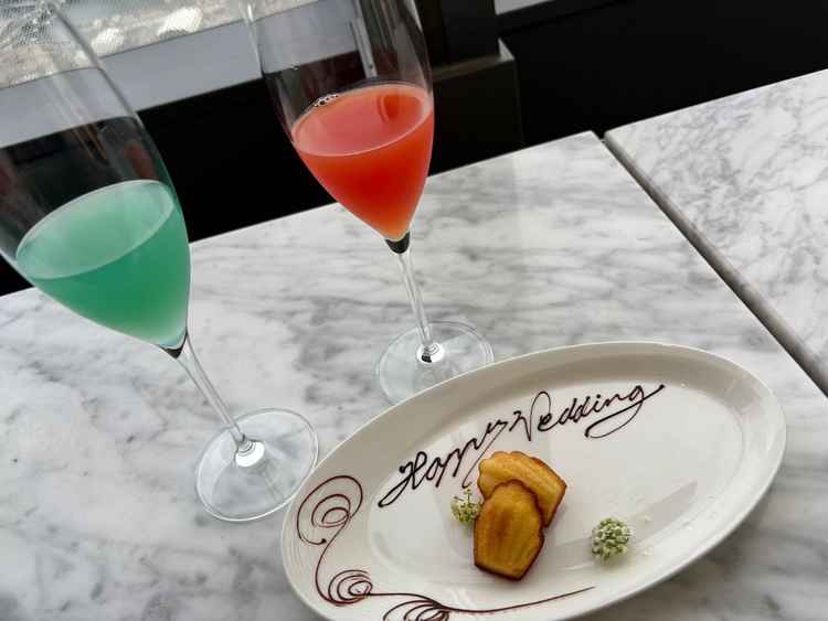 ウェルカムドリンクもとても美味しくて、ゲストが待ってる際にぴったりだと思いました