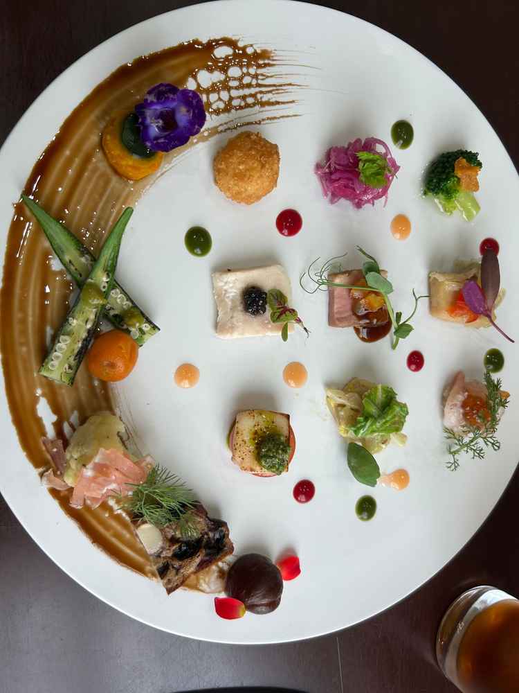 彩豊かなプレート