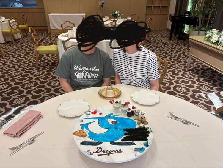 披露宴会場の雰囲気