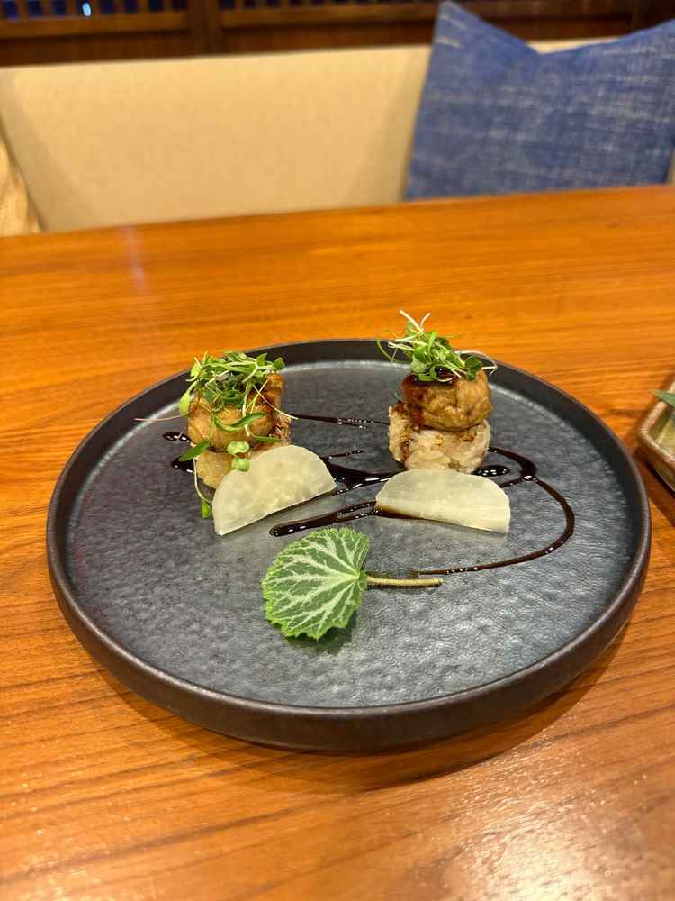 フォアグラ寿司が本当に美味しかった