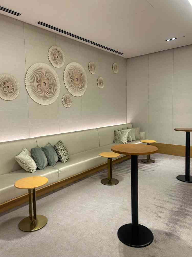 挙式前の待合スペースです。