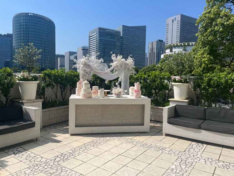 披露宴会場ニースのテラス