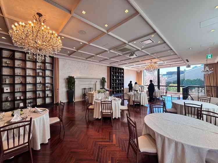 披露宴会場です。