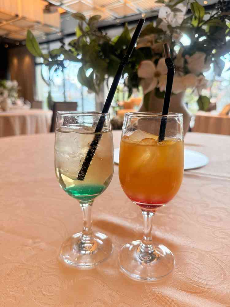 試食後に提供されたノンアルカクテルです。ドリンクの種類が多いのが魅力だそうです。