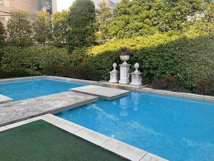 写真通り、綺麗なガーデンでした