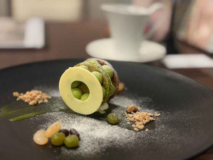 試食でいただいたデザート