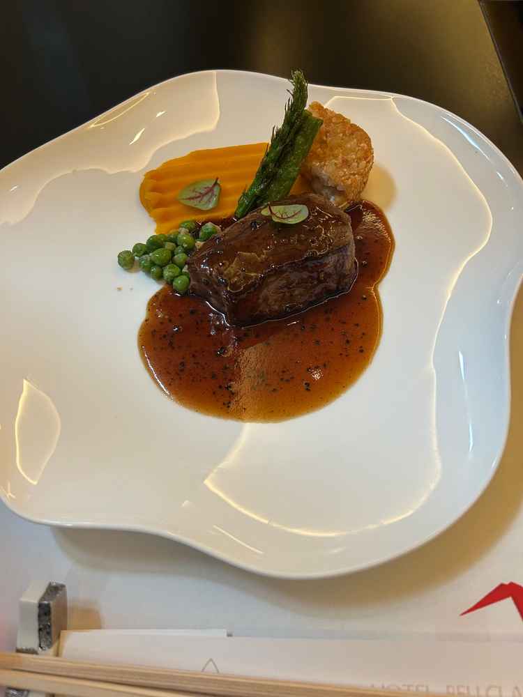 試食は、かぼちゃのソースが甘くて美味しかった。