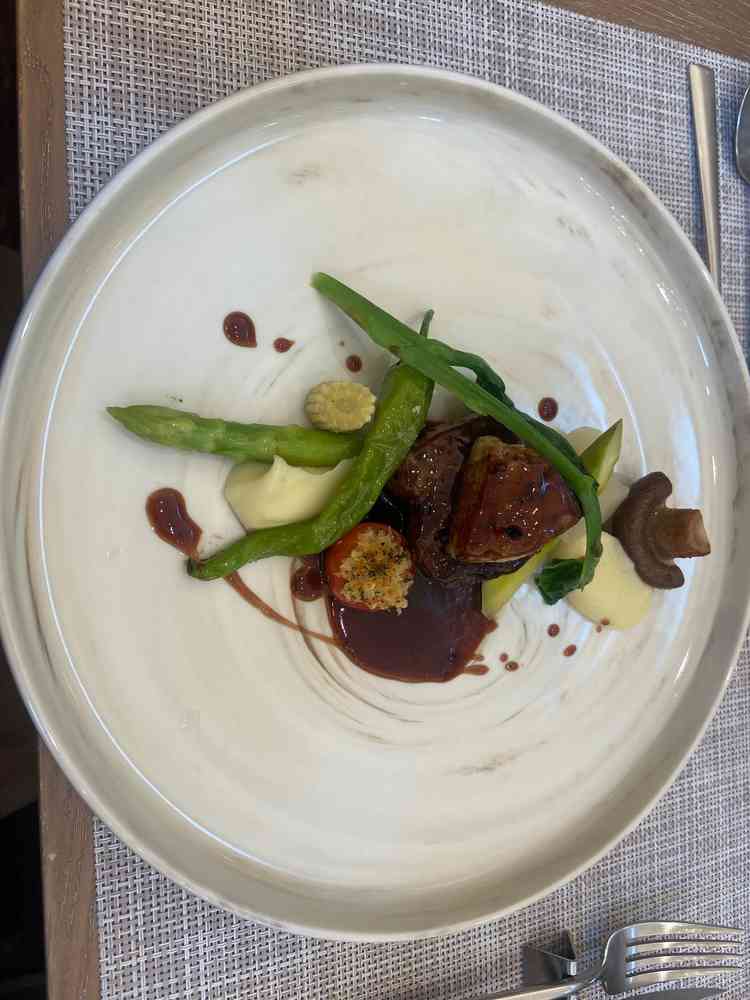 コース試食(メイン料理)