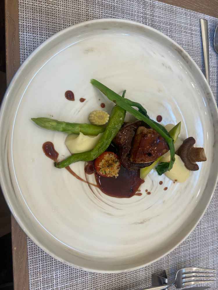 コース試食(メイン料理)