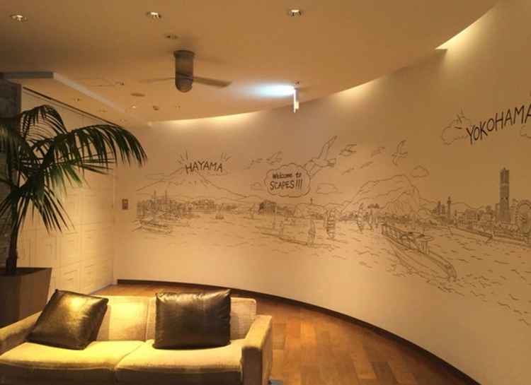 披露宴会場までのスペースで、こちらもフォトスポットとして良い場所でした