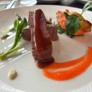 和風のコース料理を試食しました。お箸でいただくことができて、食べやすかったです。