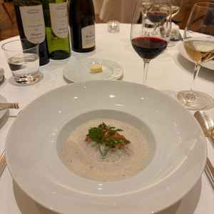 お魚料理を試食しました。