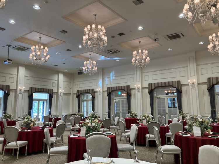 ゲストハウスです。撮影時はクリスマス仕様でした。