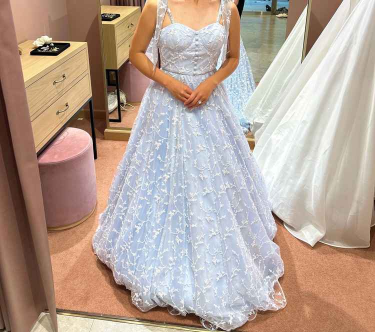 試着1カラードレス